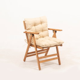 Hanah Home Juego de Mesa y Sillas de Jardín My025 en Madera de Haya